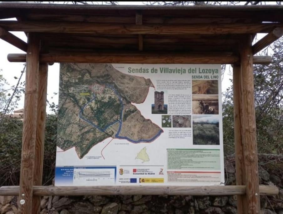 Casita Con Encanto Tranquilidad Villavieja Del Lozoya Wi-Fi En Sierra De Madrid Y A 50 Minutos De Capital Esterno foto