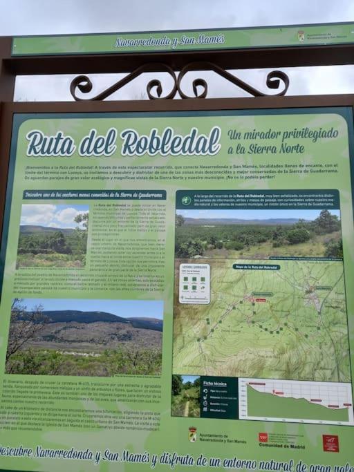 Casita Con Encanto Tranquilidad Villavieja Del Lozoya Wi-Fi En Sierra De Madrid Y A 50 Minutos De Capital Esterno foto